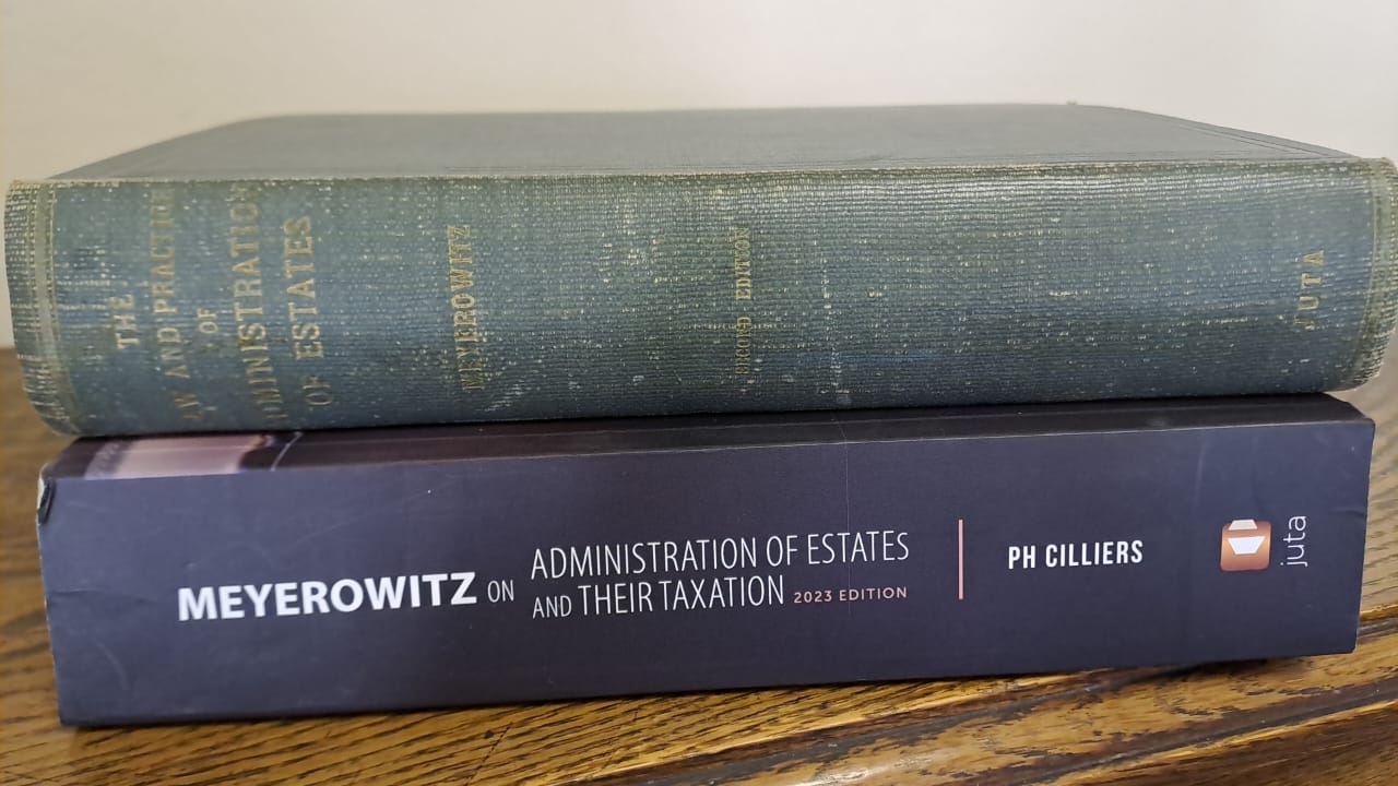 Meyerowitz books on deceased estates